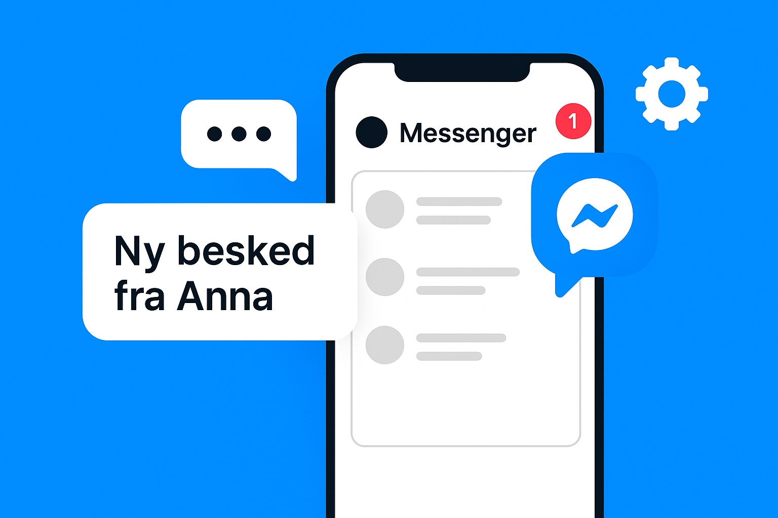 Sådan sletter du beskeder korrekt i Messenger